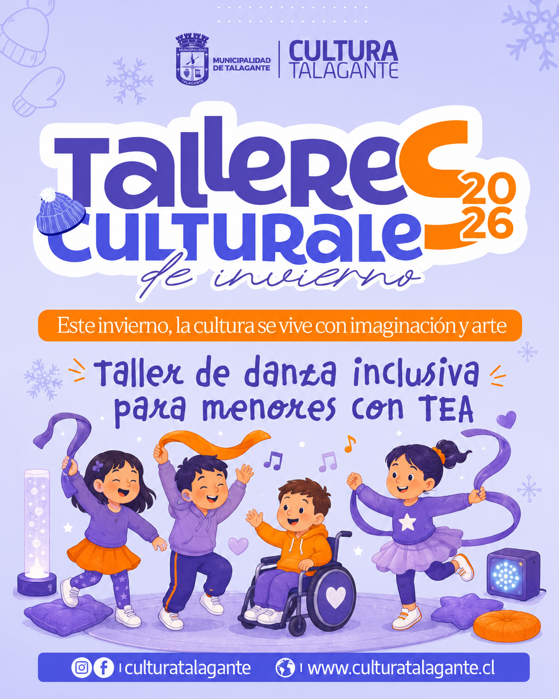 Taller de Danza Inclusiva para Menores con TEA